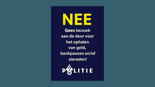 Opnieuw campagne tegen nepagenten: niet online, maar via stickers en flyers: 'Voor kwetsbare mensen'